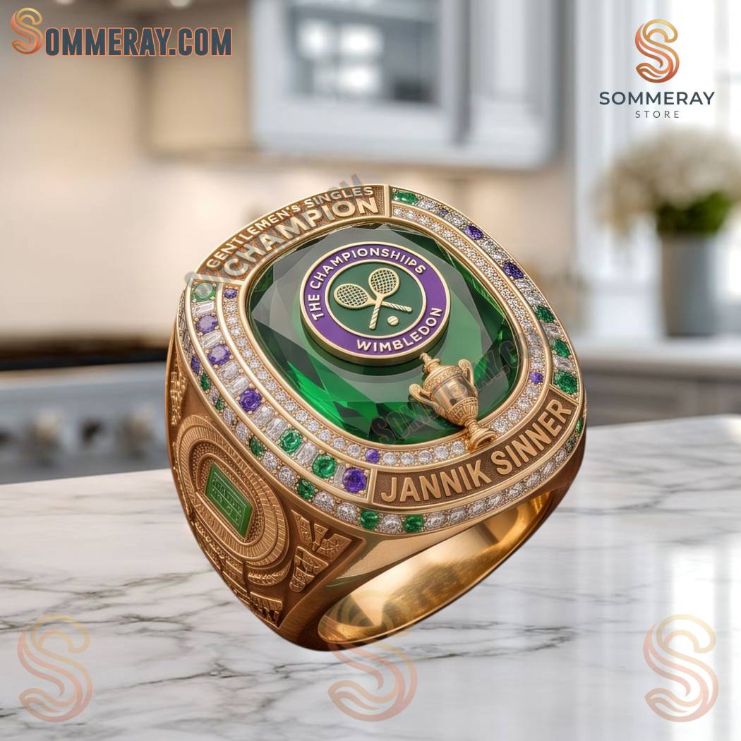 Jannik Sinner Gentleman’s Single Champions 2026 Ring