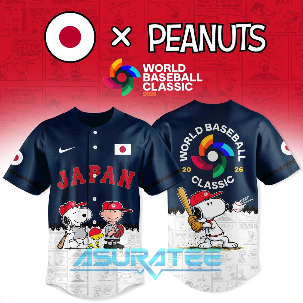 Japan Baseball x Peanut 2026 World Baseball Classic Jersey