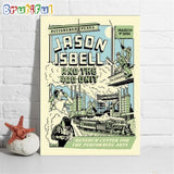 Jason Isbell And The 400 Unit 2024 Benedum Center For The Performing Arts Pittsburgh Wall Art Poster Canvas