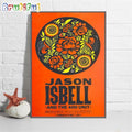 Jason Isbell And The 400 Unit Lawrence Liberty Hall May Poster Canvas Art