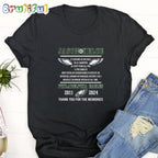Jason Kelce 62 Philadelphia Eagles 2011-2024 Thank You The Memories T Shirt