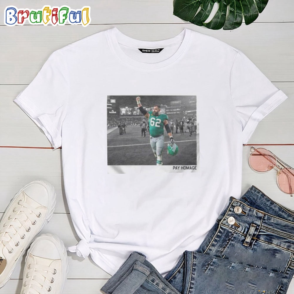 Jason Kelce Pay Homage T Shirt