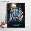 Jayco Southside Flyers 23 24 WNBL Champions Wall Art Poster Canvas