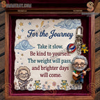Jerry Garcia Emotional Support Keychain