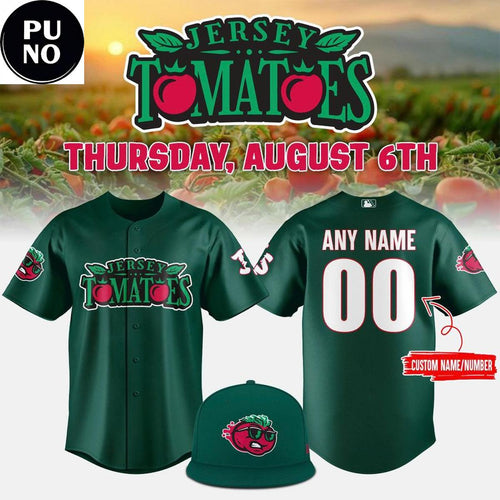 Jersey Shore BlueClaws Jersey Tomatoes 2026 Personalized Baseball Jersey