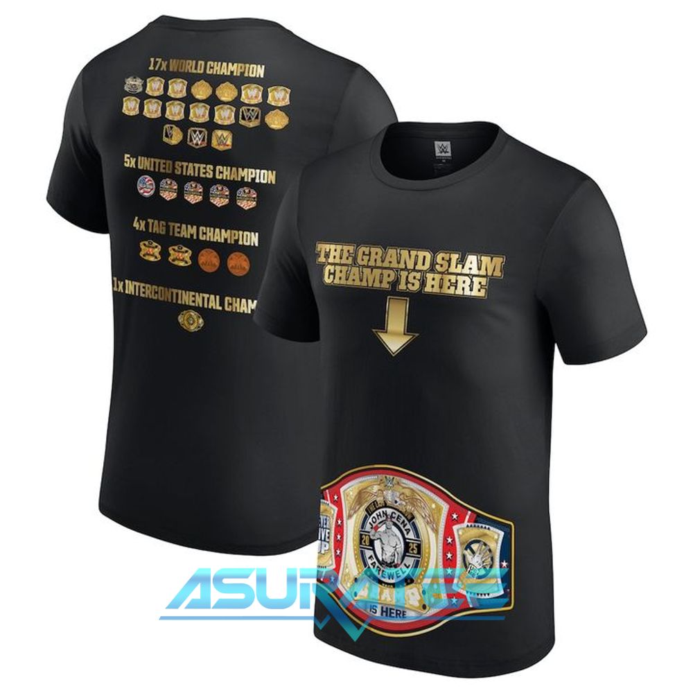 John Cena Thank You Cena Grand Slam Champ Is Here Shirt