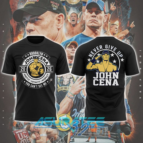 John Cena x Brooklyn Never Give Up Limited Edition Shirt 2026