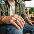 John Deere Agricultural Equipment Brand Commemorative Ring