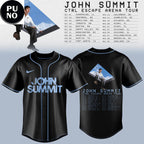 John Summit Ctrl Escape Arena Tour 2026 Schedule Baseball Jersey