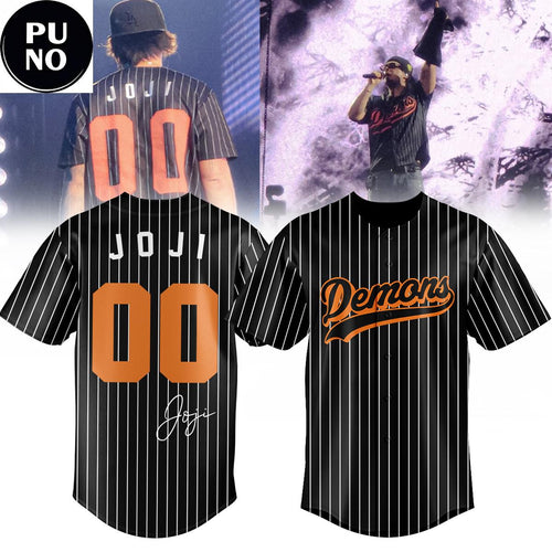 Joji Solaris Tour 2026 Demons Baseball Jersey