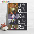 Joker Folie a Deux 2024 Signature Poster Canvas Art