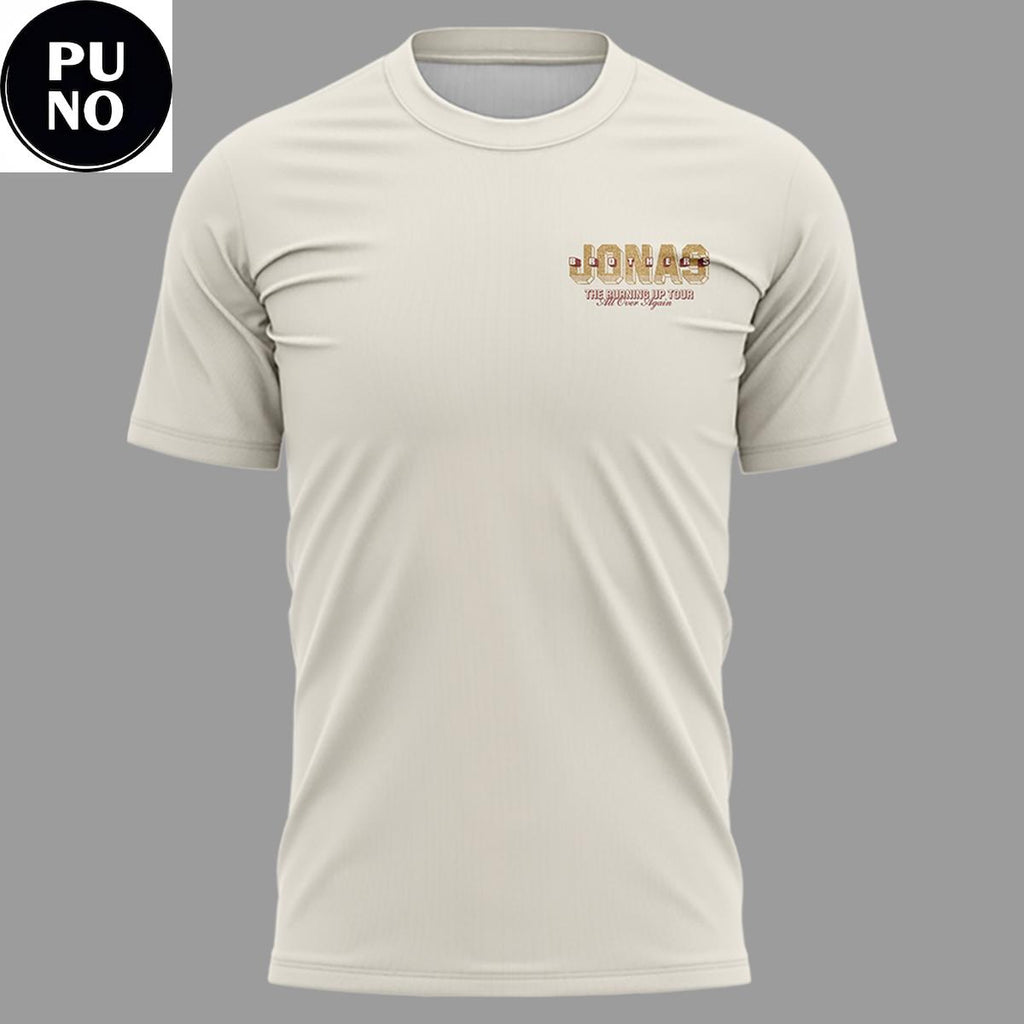 Jonas Brothers The Burning Up Tour All Over Again 2026 Washington DC T-Shirt