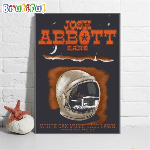 Josh Abbott Band White Oak Music Hall Lawn Houston Tx May 2024 Poster Canvas