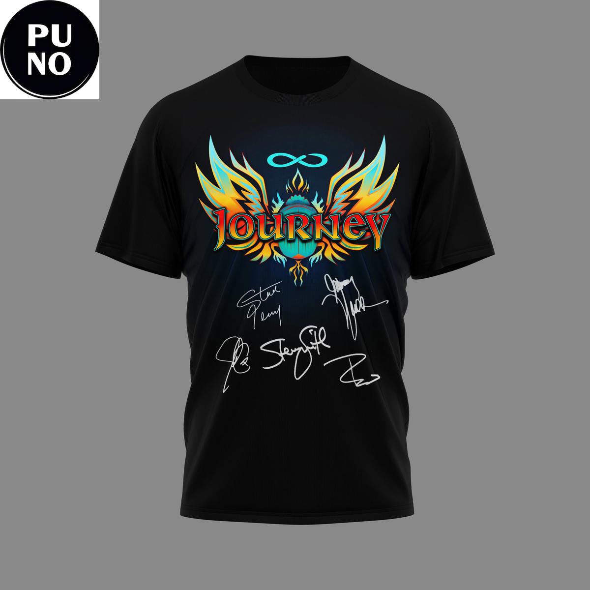 Journey Band Final Frontier Tour 2026 Schedule T-Shirt