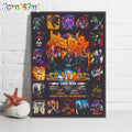 Judah Fire 55 Years Thank You For Memories Signature Wall Art Poster Canvas