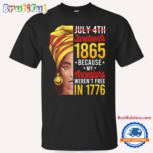 Juneteenth Tshirt, July 4th Juneteenth 1865 Shirt