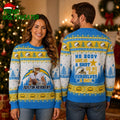 Justin Herbert Nobody Gave Us a Shot Los Angeles Chargers Ugly Christmas Sweater