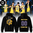 K-Pop Energy Cortis x Los Angeles Lakers 2026 Personalized Hoodie