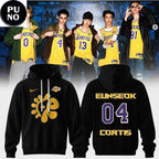 K-Pop Energy Cortis x Los Angeles Lakers 2026 Personalized Hoodie