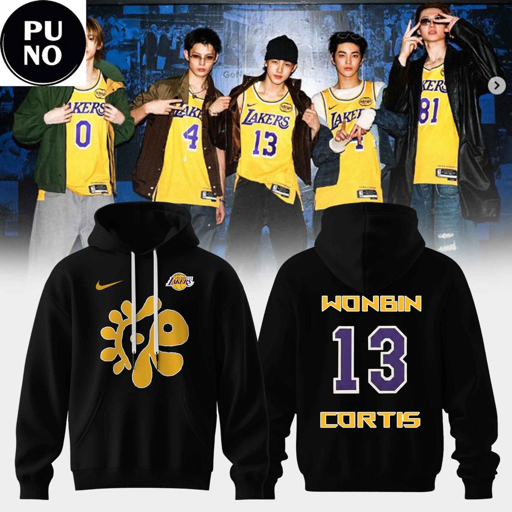 K-Pop Energy Cortis x Los Angeles Lakers 2026 Personalized Hoodie