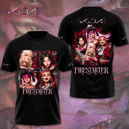 League of Legends K/DA FIRESTARTER 3D Apparel – GNE9132