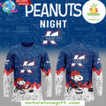 Peanuts Hockey Jersey Kalamazoo Wings Anniversary Limited Edition