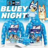 Kalamazoo Wings x Bluey 2025 Limited Edition Hoodie