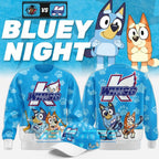 Kalamazoo Wings x Bluey 2025 Limited Edition Sweatshirt