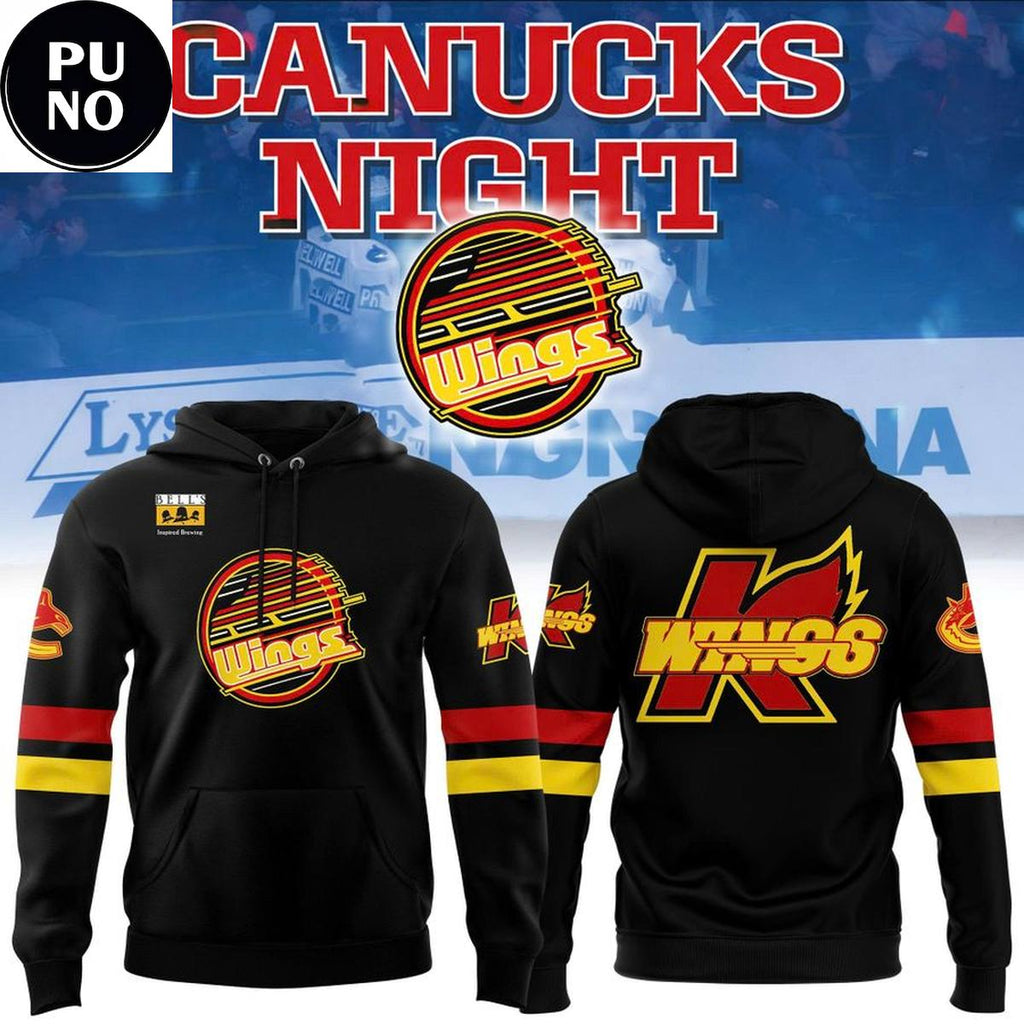 Kalamazoo Wings x Canucks Night 2026 Hoodie