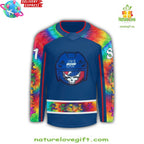 Grateful Dead Hockey Jersey Kalamazoo Wings Special Edition