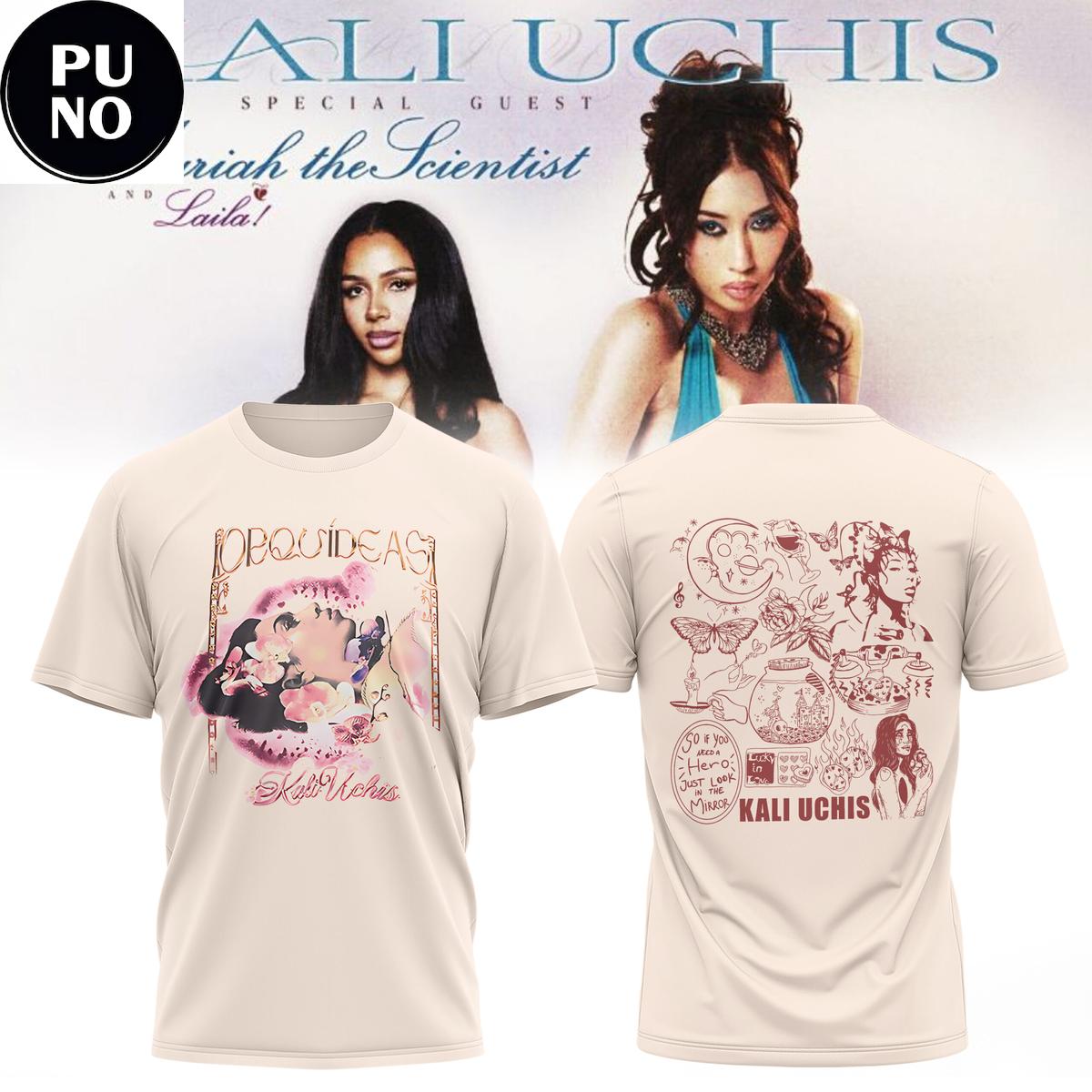 Kali Uchis For the Girls Tour 2026 Hoodie T-Shirt