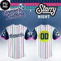 Kannapolis Cannon Ballers x Starry Night 2026 Personalized Baseball Jersey