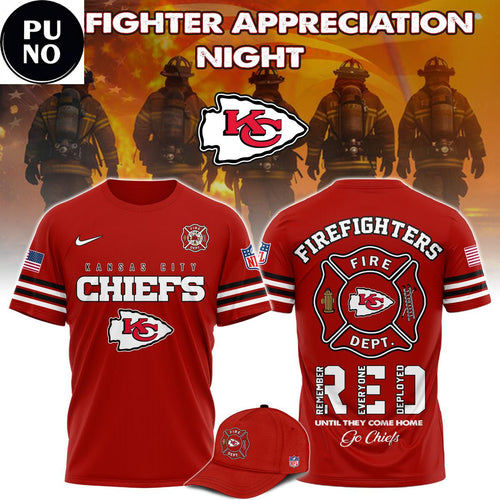 Kansas City Chiefs 2026 Firefighter Appreciation Night Shirt