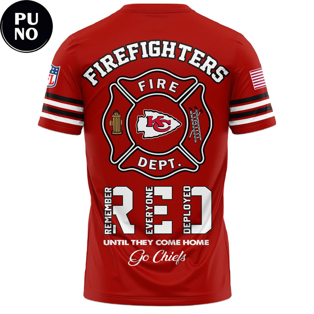 Kansas City Chiefs 2026 Firefighter Appreciation Night Shirt