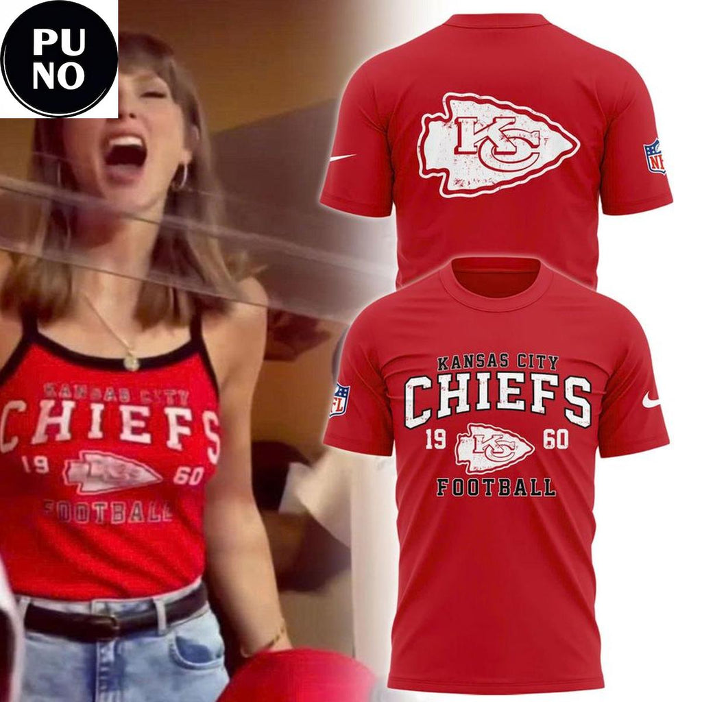 Kansas City Chiefs 2026 Taylor Swift 1960 Hoodie T-Shirt