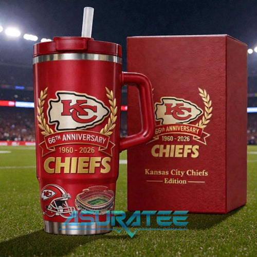 Kansas City Chiefs 66th Anniversary Limited Edition YETI Tumbler