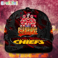 Kansas City Chiefs Classic Cap Champion Super Bowl Lviii Baseball Cap