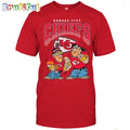 Kansas City Chiefs Flintstones Football T Shirt