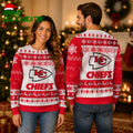 Kansas City Chiefs Frosty Cheer Ugly Christmas Sweater