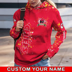 Custom NFL Kansas City Chiefs Hoodie Leggings Rock Paper Scissors Throat Punch I Win Hoodie