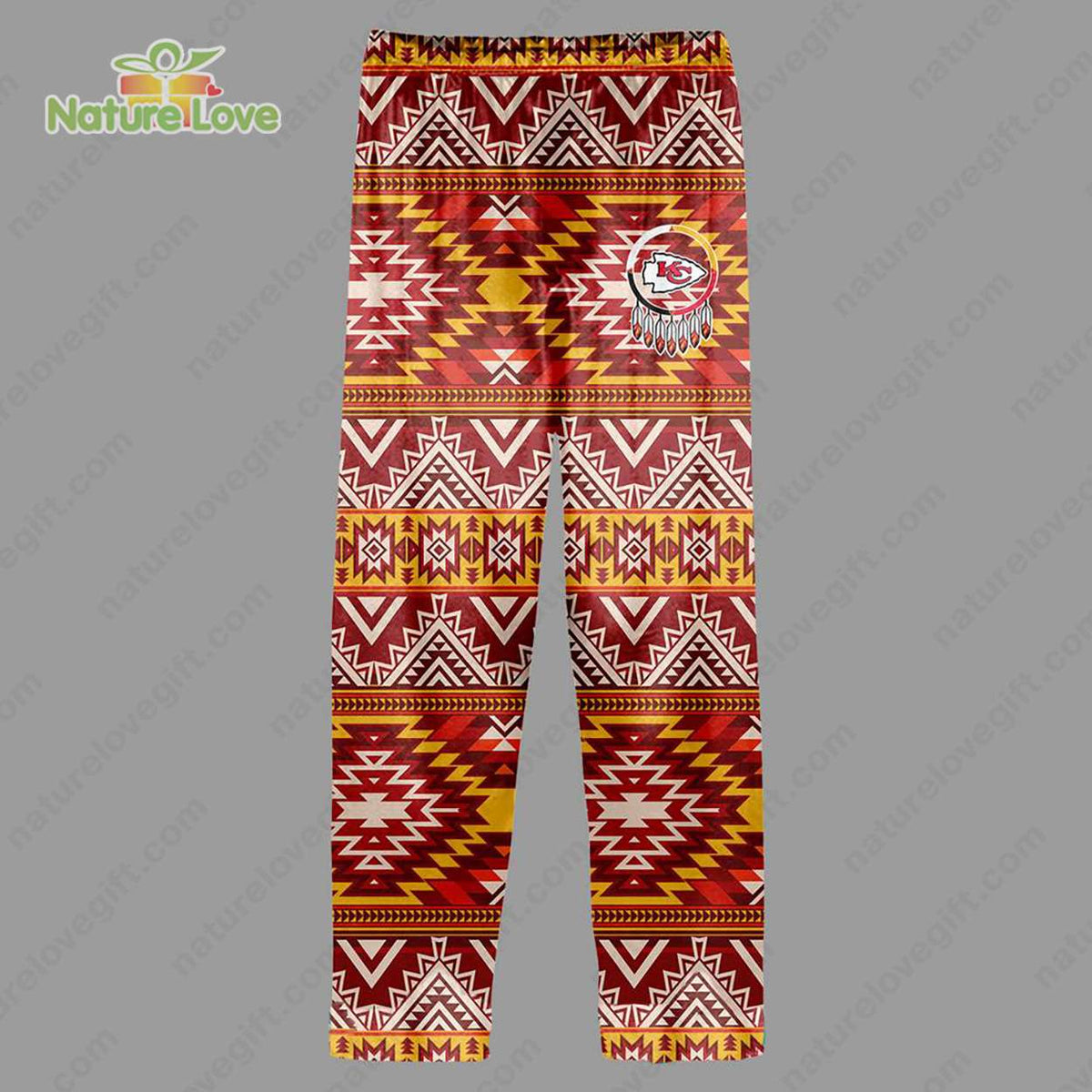 Kansas City Chiefs Native American Heritage KC Chiefs Pajamas Set