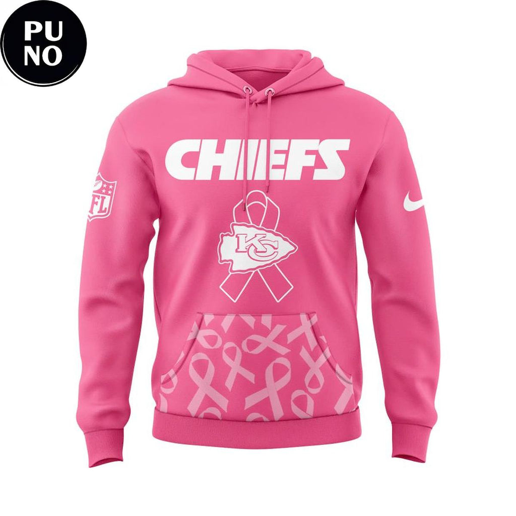 Kansas City Chiefs October Breast Cancer Awareness Month 2026 Hoodie