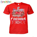 Kansas City Chiefs Super Bowl LVIII 2024 Champions Signatures T-Shirt