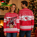 Kansas City Chiefs Superhero Holiday Ugly Christmas Sweater