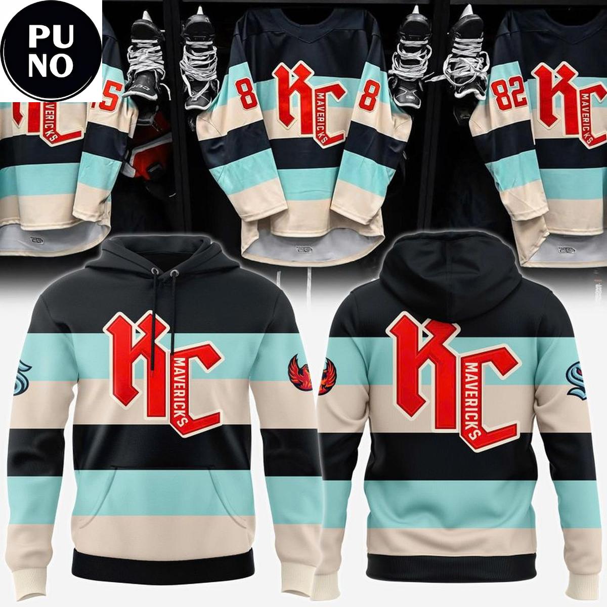 Kansas City Mavericks Affiliate Night 2026 Seattle Kraken Hoodie