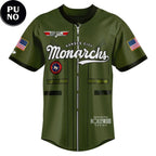 Kansas City Monarchs x Top Gun Night 2026 Personalized Baseball Jersey