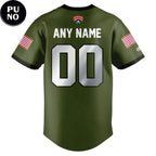 Kansas City Monarchs x Top Gun Night 2026 Personalized Baseball Jersey
