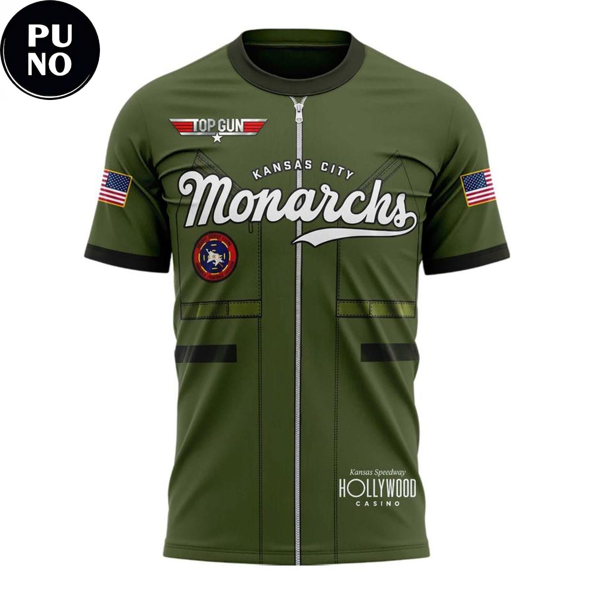 Kansas City Monarchs x Top Gun Night 2026 T-Shirt