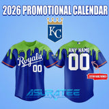 Kansas City Royals 2026 Promotional Calendar Baseball Jersey