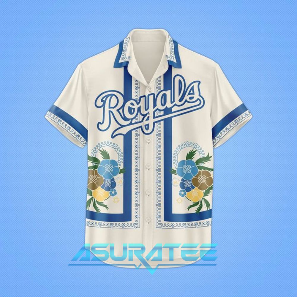 Kansas City Royals 2026 Promotional Calendar Hawaiian Shirt